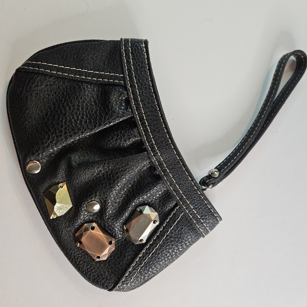 NY & CO. Wristlet. Black Y2K